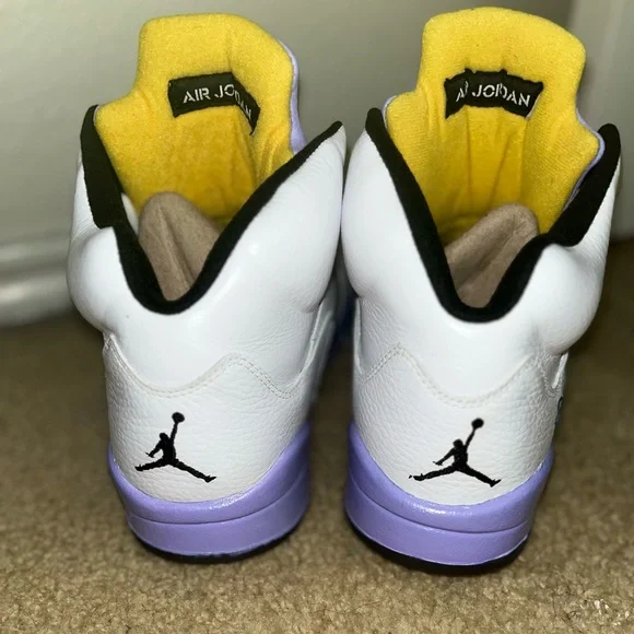 Jordan 5 retro customized 2013s Blue and purple - Picture 4 of 15